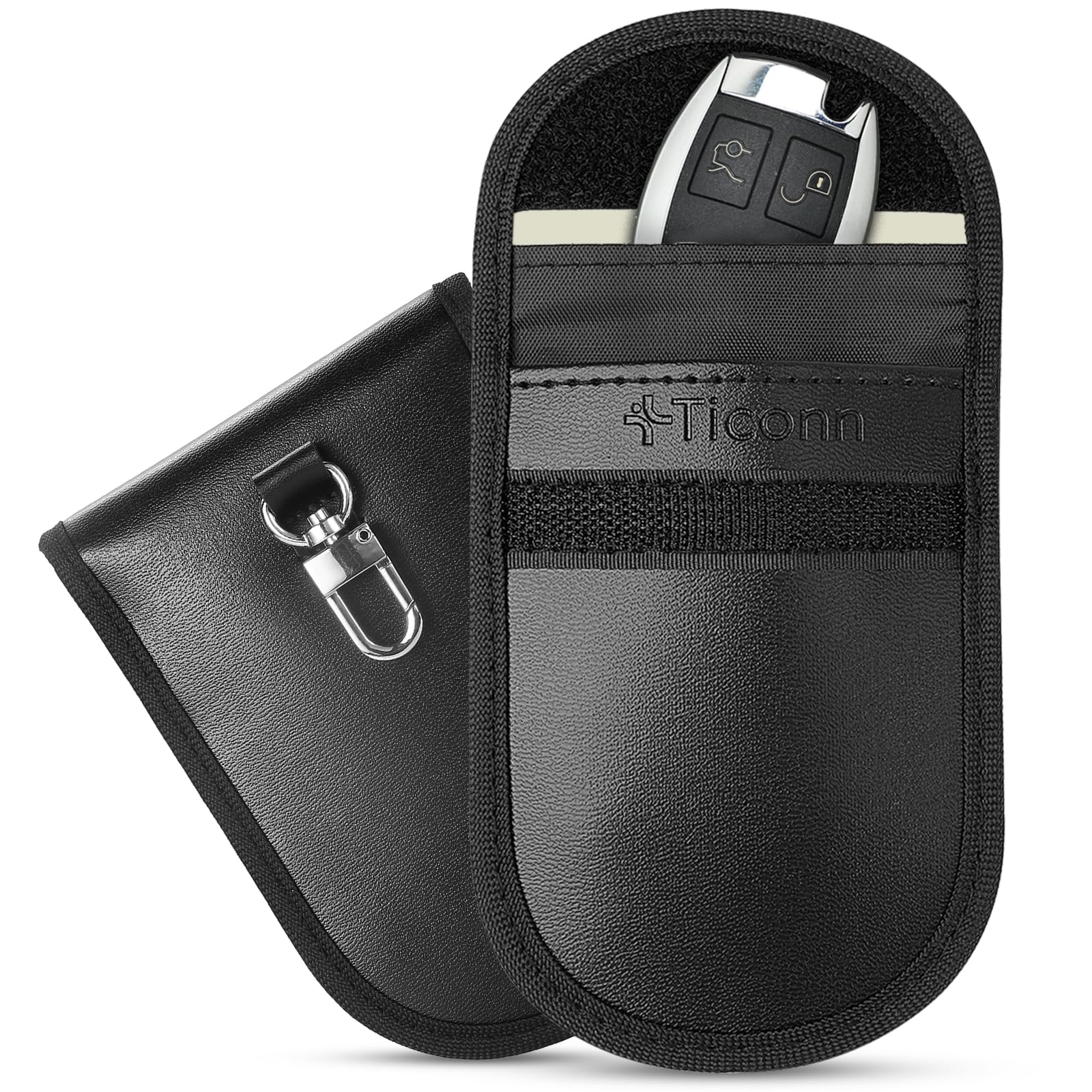 Amazon.com: TICONN 2PK Faraday Bags for Car Keys Fob, 3.5''X5.0